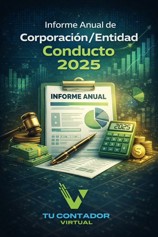 Informe Anual de Corporación/Entidad Conducto 2025